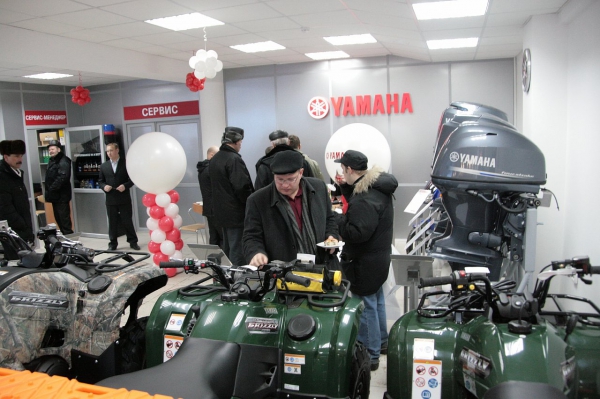 Открытие центра Yamaha в Архангельске