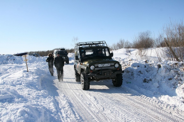 Автомобильный рейв на острове Краснофлотский